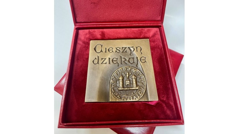 Medal miasta Cieszyna za osiągnięcia w dziedzinie twórczości artystycznej, upowszechniania i ochrony kultury